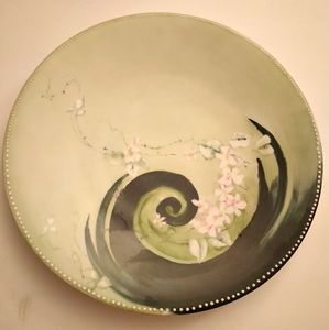 Limoge...gorgeous and rare dessert plate